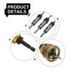 Tapered Guide Drills 4-Piece Drill Bit Set DIY Home Repairs Efficient Chip Evacuation Exceptional Hardness 120g