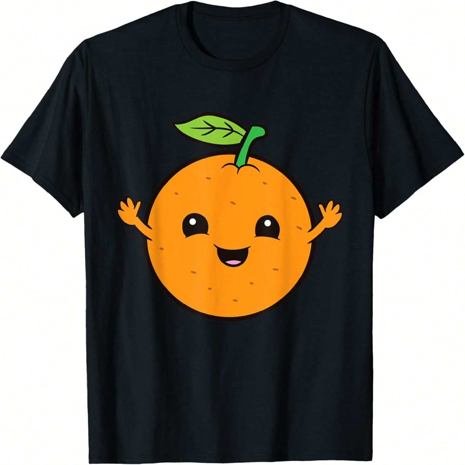 Orange Cute Kawaii Orange Fruit Love Oranges T-Shirt S разноцветный