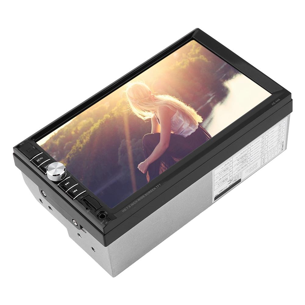 7inch Double Din Car Multimedia Player Audio Stereo FM Radio Touch Screen