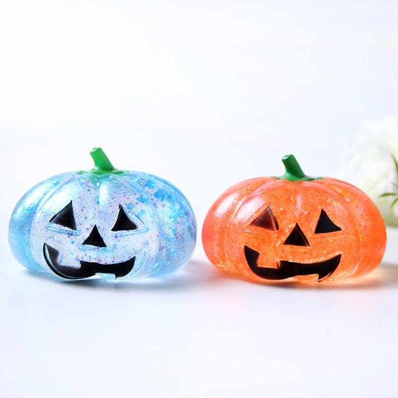 Soft Plastic Sensory Toy For Adults Kids Halloween Party Decoration Gift Anxiety Relief Squeeze Stress Ball