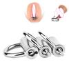FRRK Piercing Lock Pad Keuschheitsschloss mit Schlüssel, PA Keuschheitskäfig, PA Ring Verschlossenes Keuschheits Piercing Stahl Schloss Keuschheitskäfig Gerät