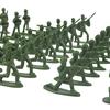 100 pcs Military Playset Plastic Toy Soldiers  Men 3.8cm Figures