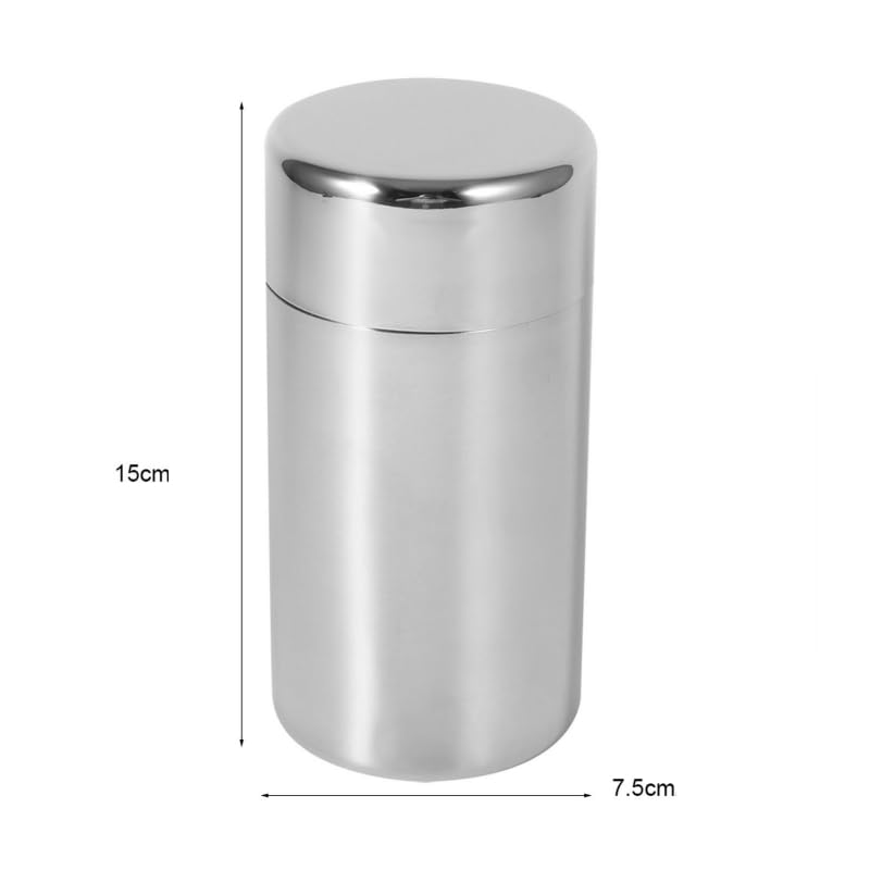 Large Capacity Stainless Steel Tea Tea Leaf Food Coffee Sugar Storage Coffee Seasoning Large Canister, Moisture-Proof, Container, Container, Can,