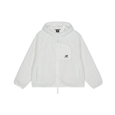 Giacca con Cappuccio e Zip da Donna Bianca AWJ13350-AGA