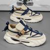 Mode 2025 Frühling Neue Herrenmode Trend Freizeitschuhe Mesh Atmungsaktiv Bequem Vielseitig Schuhe mit dicker Sohle Low Top Chunky Sneakers