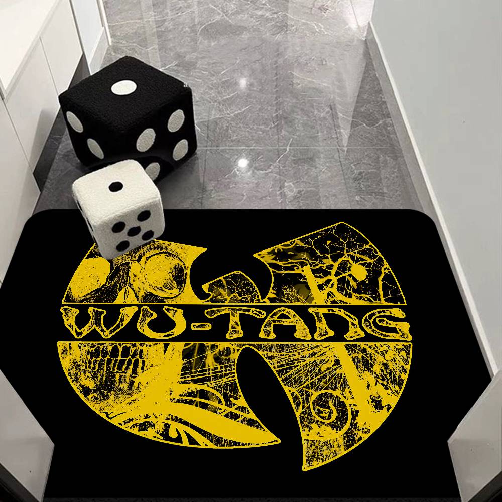 WU-T-TANG CLAN Tappetino da Pavimento Retrò Scelta Multipla Tappeto per Soggiorno Cucina Antiscivolo Decorazione Moderna per la Casa