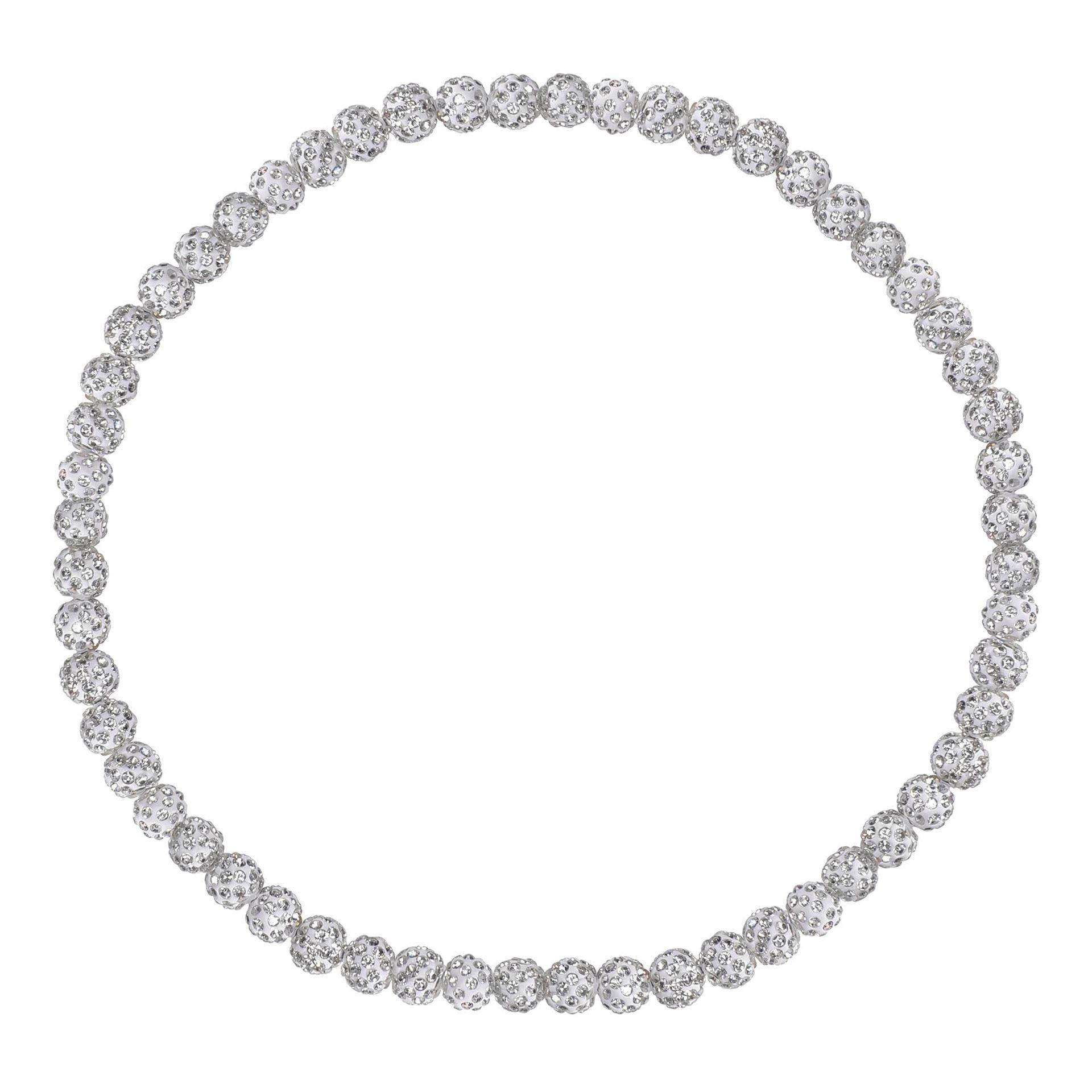 White Diamond Ball Necklace Shambhala Diamond Ball Beaded Summer Men s Surfing Bracelet White Shambhala Diamond Ball Necklace