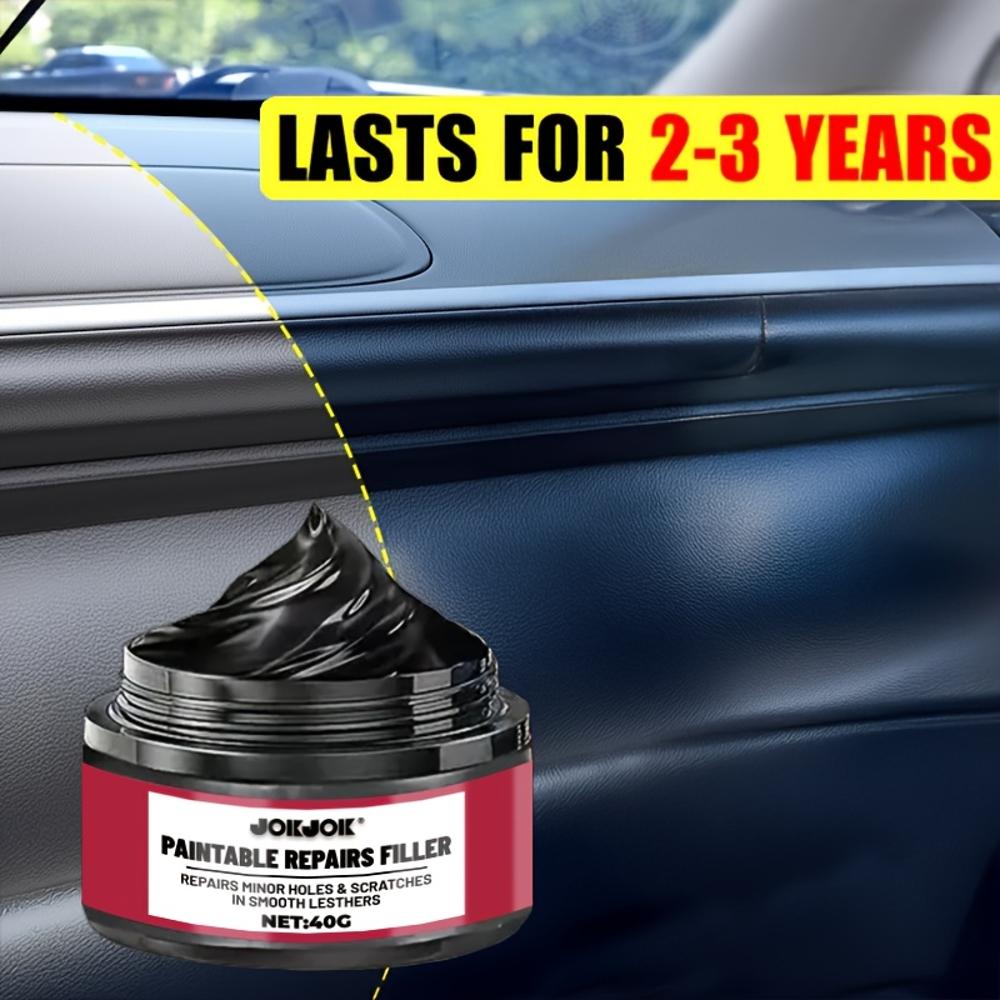 JOKJOK Automotive Interior Restoration Wax - Scratch Remover & Protective Paste for Cars, Trucks, SUVs - Quick Repair, Long-Last