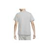 Nike Solid Color Logo Crew Neck Short Sleeve T-Shirt for Men in Grey