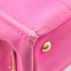 Used PRADA CANAPA Canapa Mini Tote Bag BN2439 Canvas Pink Used Women
