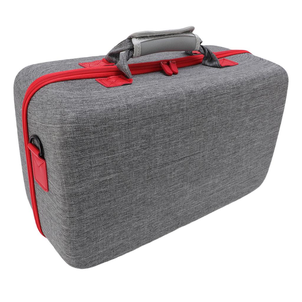 Game Console Hard   Carrying Case Portable Travel Storage Bag Holds Console Controller Vertical Base Earphone Cables Accessories