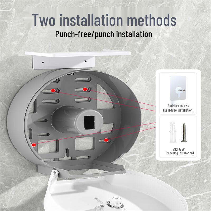 Wall-Mounted Large Roll Tissue Dispenser