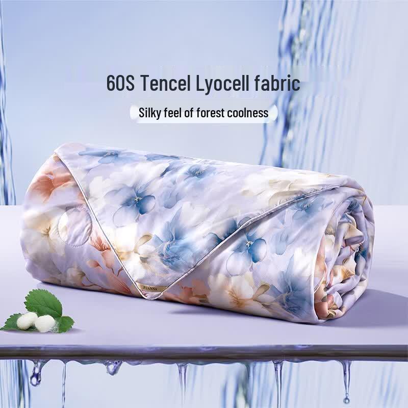 FUANNA Silk Tencel Summer Quilt
