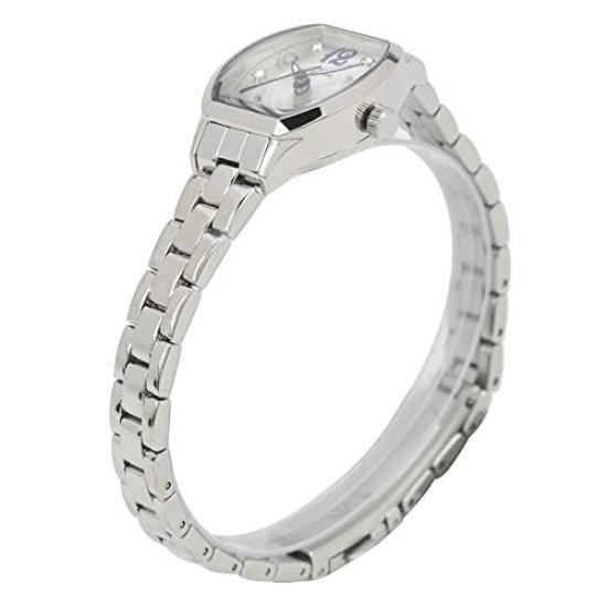 [The Clock House] Business Casual Analog Waterproof Watch Stylish LBC5002-SI1A Women's Silver