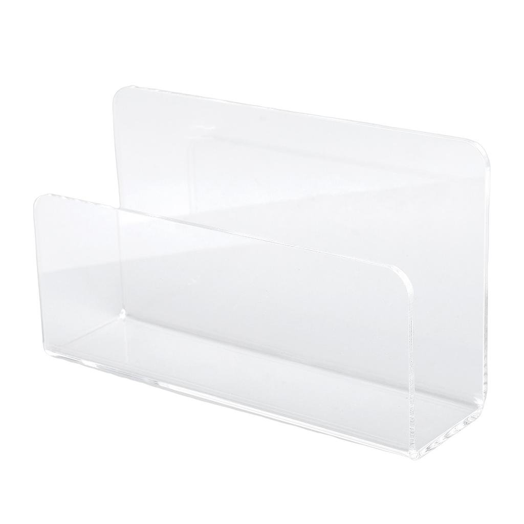 Acrylic Mail Holder Self Standing Multifunctional Envelope Mail Sorter Letter   Stand for