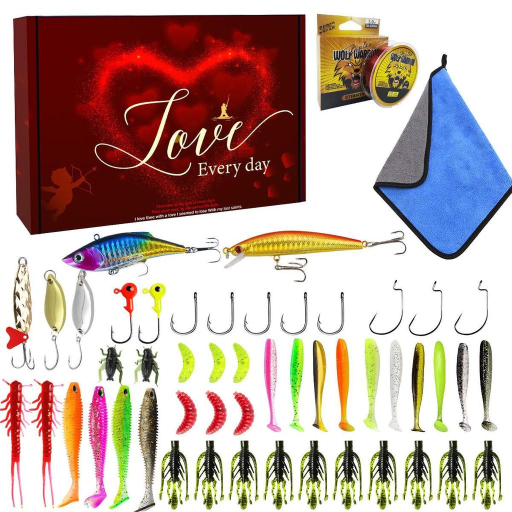 Geheimnisvolles Angelköder-Set für Barsch & Forelle - Ultimative Köderbox-Sammlung