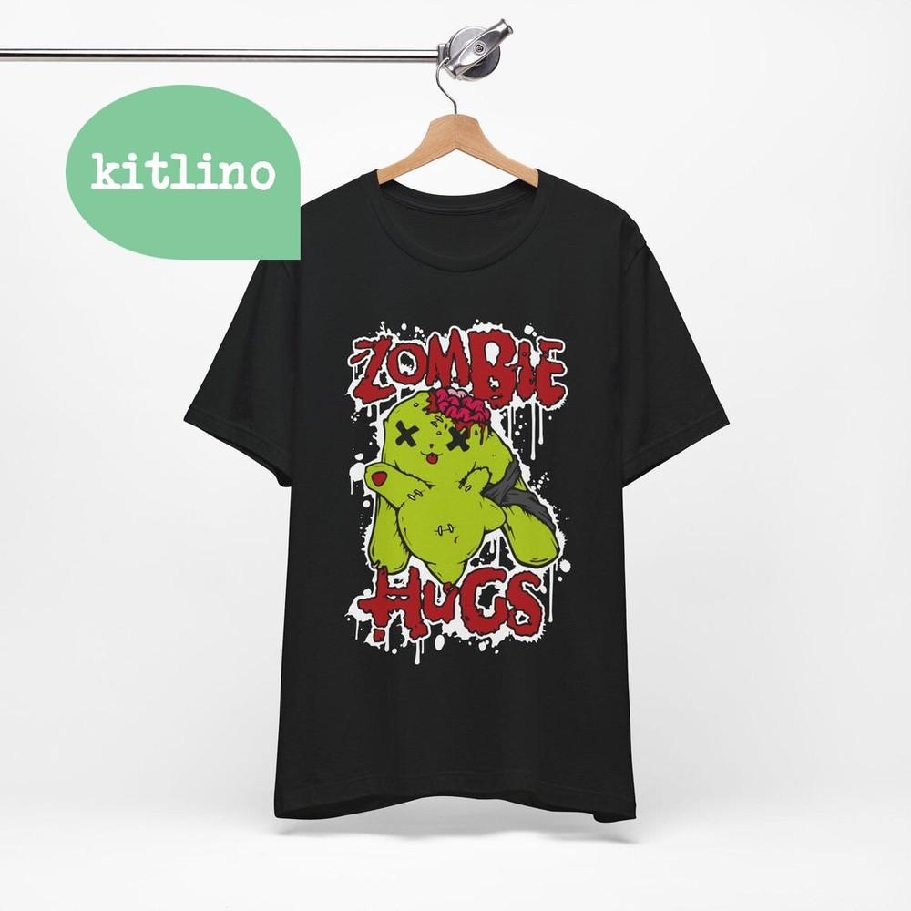 Zombie Hugs Bunny Short Sleeve  D98091 Unisex T-Shirt M