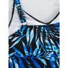 2025 Printed Leaves Swimsuit Women One Piece Strappy Swimwear Female Sexy Beach Bress Bathers Bathing Swimming Swim Suit XXL