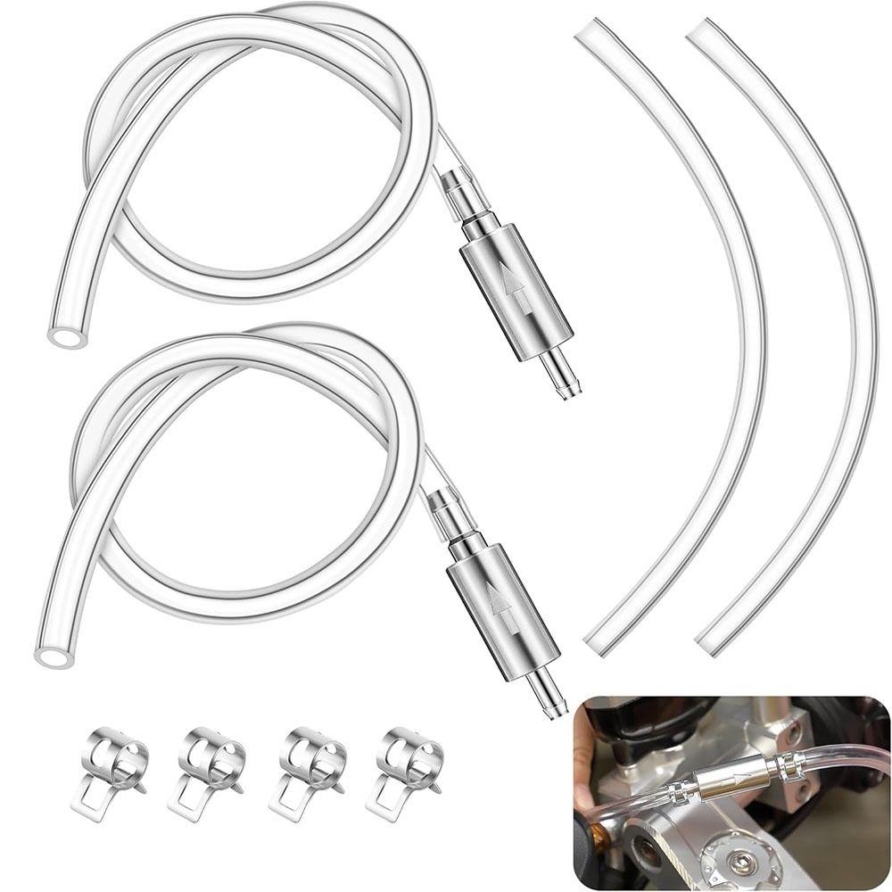 2er-Pack Aluminium-Konstruktion Hydraulischer Bremsflüssigkeitsentlüfter Hydrauliksystementlüftung