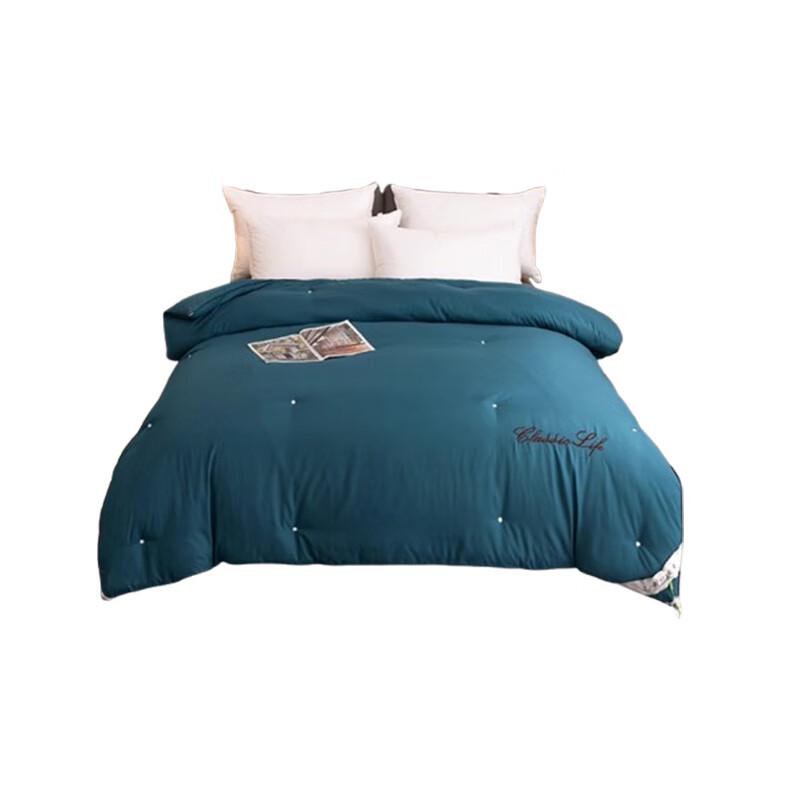 Yu Mao Blue Silk Quilt