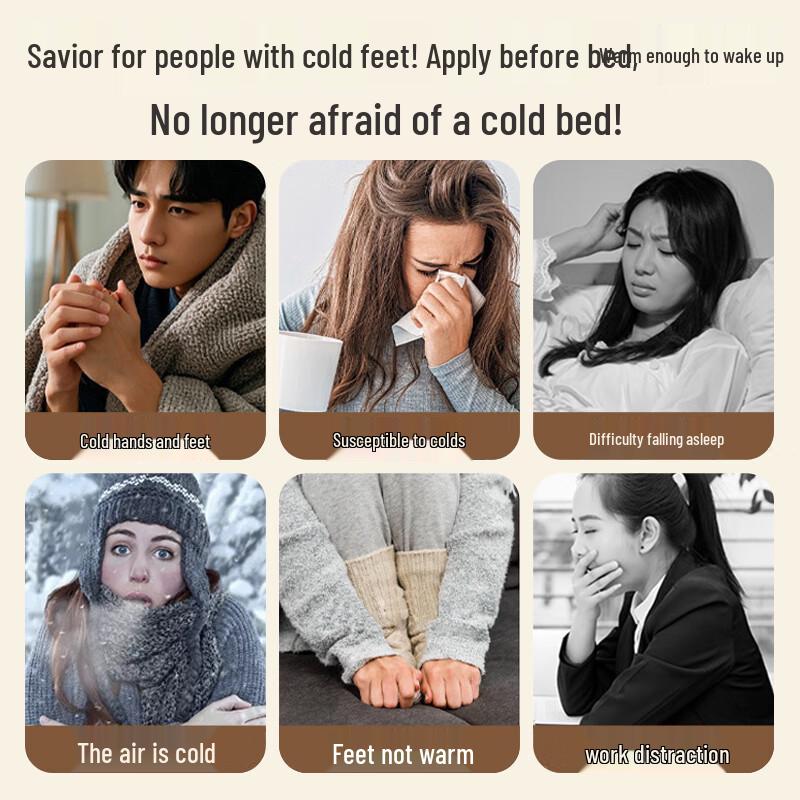 Traditional Herbal Warming Foot Patches