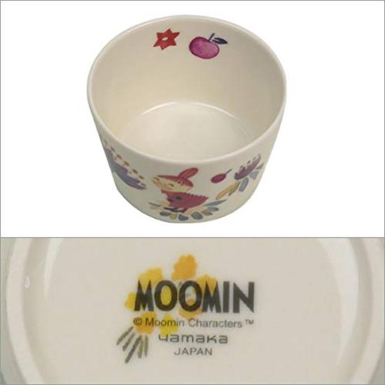 Yamaka Shoten MOOMIN Small Nordic Day Wedding Made in "Herbarium" Bowl, Dish, Approx. 8.5cm Diameter, Microwave-Safe, Style, Mother's Gift, Tableware,