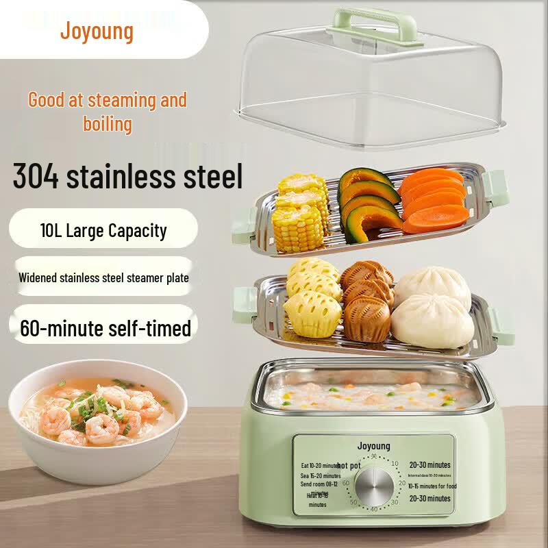 Joyoung Multi-functional Electric Steamer and Hot Pot CN plug (adapter included)