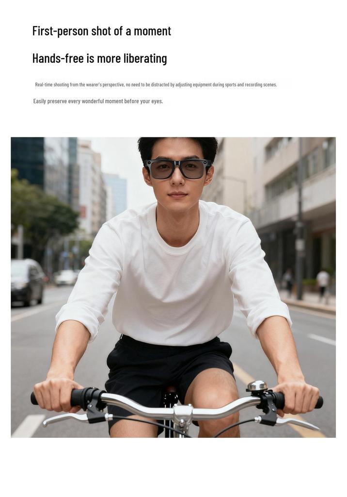 XK One Mac CrossAI Smart Glasses: Capture photos, translate, recognize objects, Bluetooth enabled, and color-changing lenses.