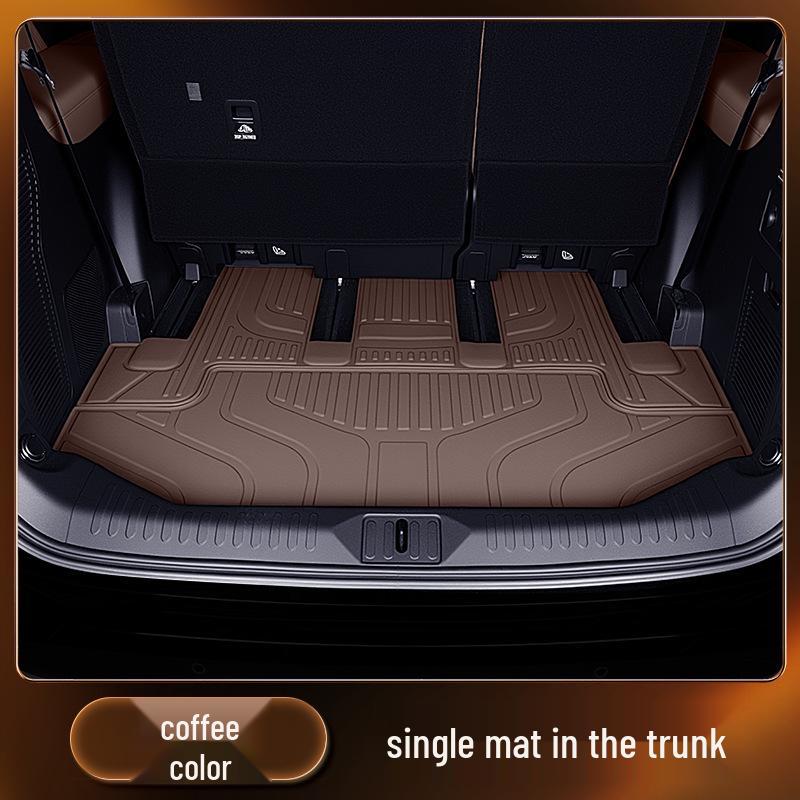 Trunk Mat TPE25 for Wuling Xingguang 730 7-Seater: Decorative Car Floor Mat