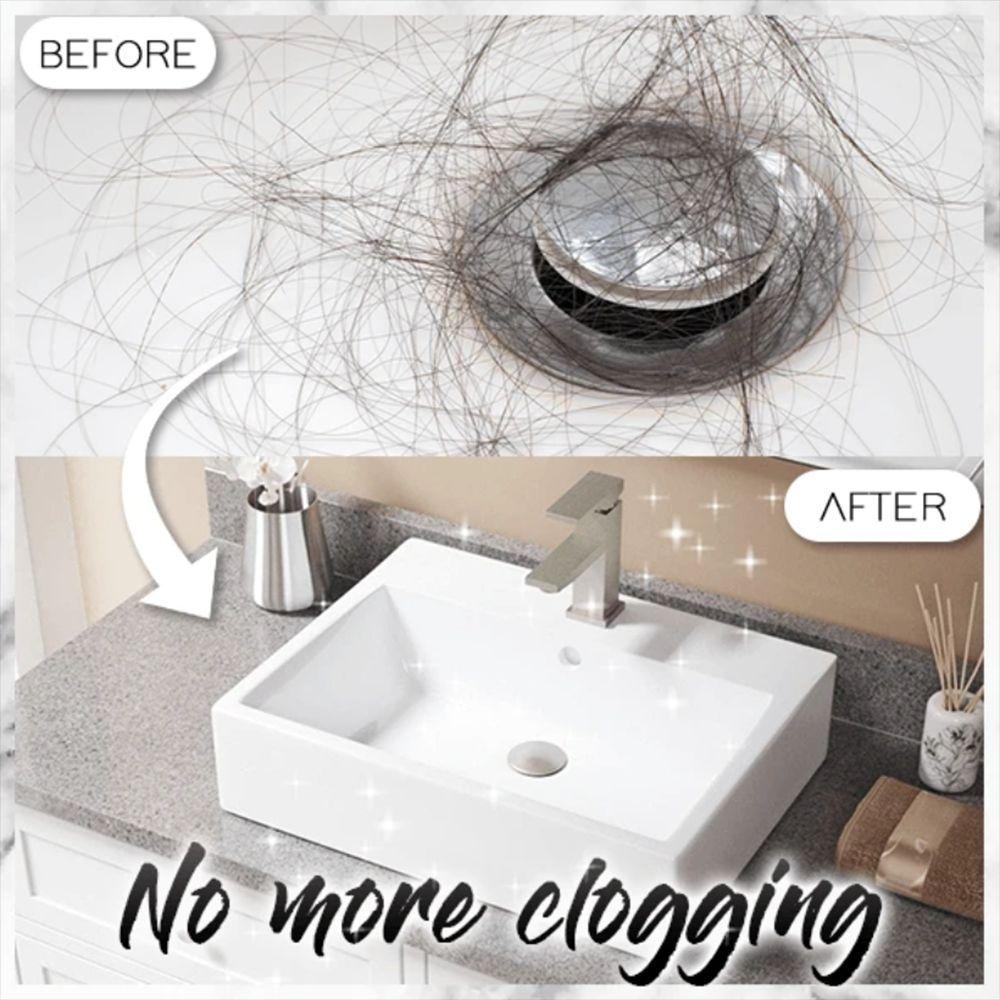 Sink Drain Plug Size Sink Drain Stopper Wash Basin Bounce Drain Filter With Anti-clogging Basket