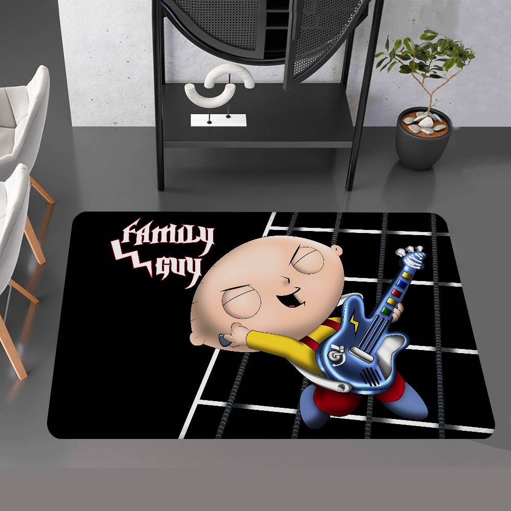 Adult Animation F-Family G-Guy Bathroom Mat Anti-slip Absorb Water Long Strip Cushion Bedroon Mat Welcome Doormat
