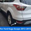 Fog Tail Light Lamp Cover Trim For Ford Kuga Escape 2013 2014 2015 Hatchback Chrome Foglight Foglamp Bezel Exterior Accessories