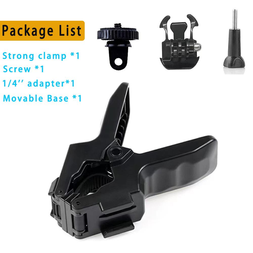 

Зажим для мобильного телефона на шесте, крепление-зажим, регулируемое крепление на гусиной шее для экшн-камеры GoPro Hero 1312 11 10 9 Insta360 DJI Osmo