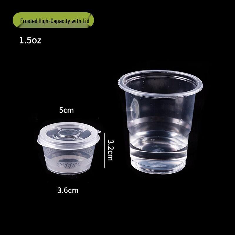 Disposable Food-Grade Sauce Container with Lid