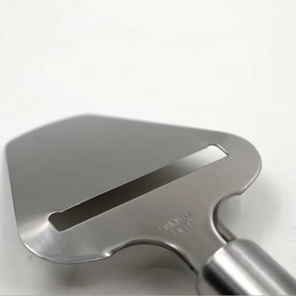 New Stainless Steel Cheese Spatula Cheese Scraper Slicer Kitchen Small Tool Cheese Cutter Kitchen Baking Ham Slicer
