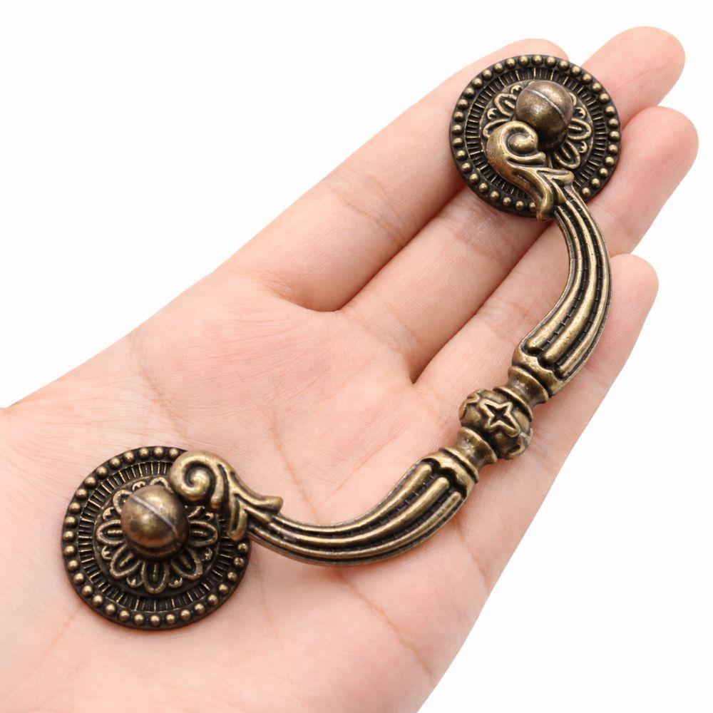 Zinc Alloy Cabinet Handles Antique Bronze Furniture Handles Classic Dresser Knob Home Furniture
