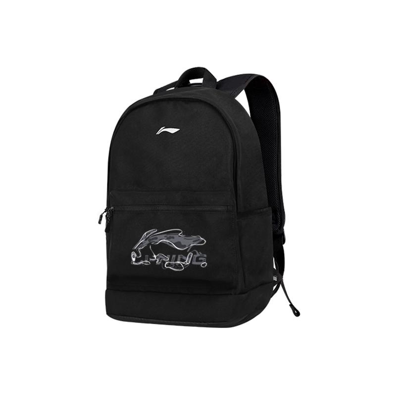 New LiNing Polyester Backpack Regular Unisex Black ABSV313-42