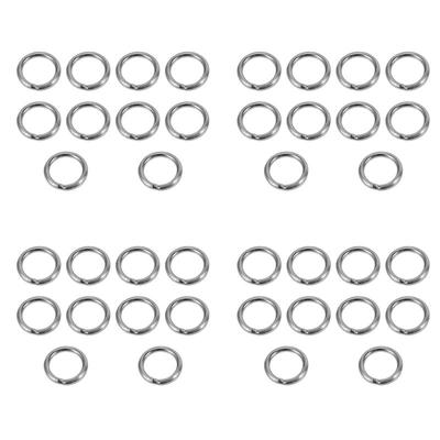 BAAJ- X 30Mm Stainless Steel Strapping Welded Round O Rings 40 Pcs