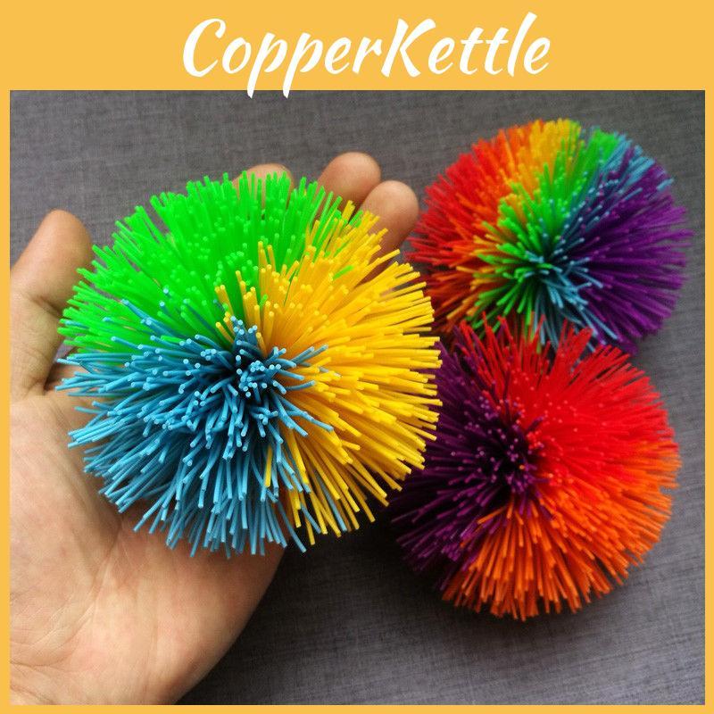Colorful Silicone Koosh Ball Vibrant Sensory Toy Ideal For Autism And Special Needs