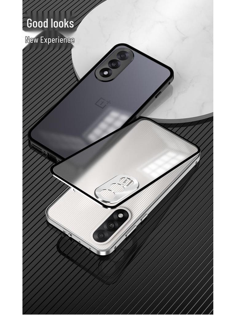 Grenzübergreifend kompatible OnePlus Nord CE 5 Pop-Up Handyhülle und Nord 5 Racing Edition Metall-Schutzrückwand
