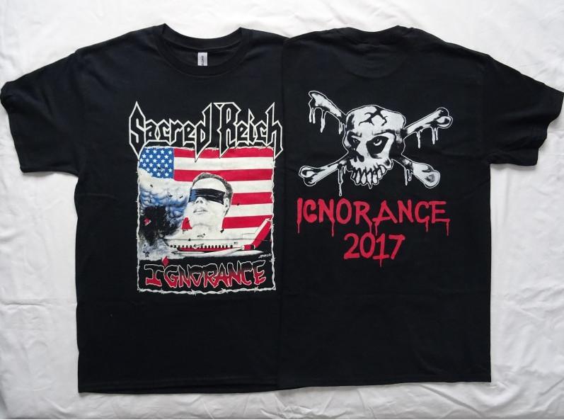 Sacred Reich – Ignorance | Official Classic Thrash Metal TShirt Unisex T-Shirt S