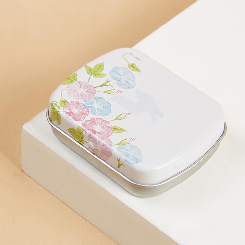 Mini kovová plechová krabička s panty a víčkem, Prázdné plechovky, Malý úložný prostor na sladkosti, Krabičky na sbírky šperků, Domácí organizér