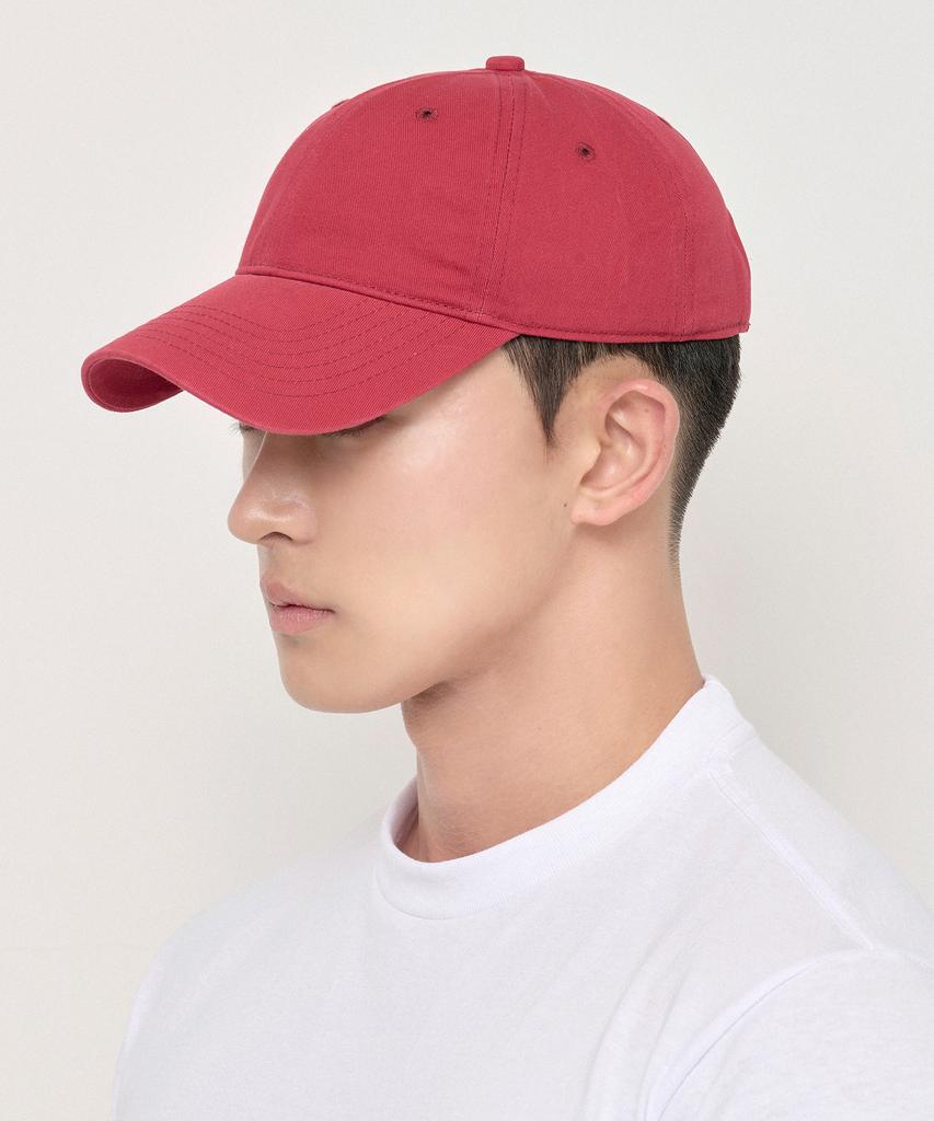 SHAKA WEAR Original Back Logo Basic Ball Cap Unisex_Burgundy