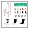15 Colors Nice Colorful Stretch Elastic Spandex Dining Chair Covers