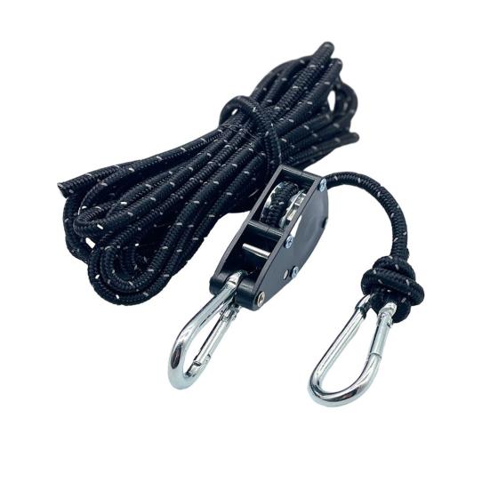 1 Set Makara Halat Gerdirici 4/5M İpli Ağır Hizmet Dış Mekan Sırt Çantası Yürüyüş Tekne Kampı Gerdirme Halatı Ayarlayıcı Sıkıcı