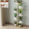 Modern Indoor/Outdoor Iron Art Multi-tier Flower Stand