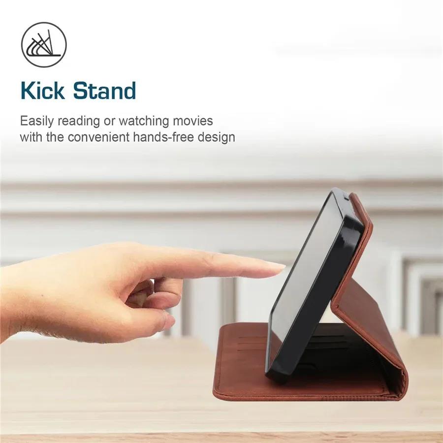 Flip Case For Motorola Moto G96 G56 G86 G15 G24 G54 Power G05 G35 G45 G55 G75 G85 G84 G64 G34 G14 G04S G32 Leather Wallet Cover