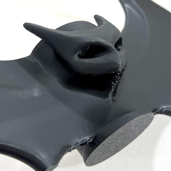 1/2 szt. Halloweenowy świecznik w kształcie nietoperza Upiorny drukowany w 3D czarny stojak na świece z nietoperzem Świecznik Dekoracja centralna stołu domowego