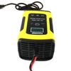 12V 6A Pulse Repair Charger with LCD Display for Motorcycles and Cars