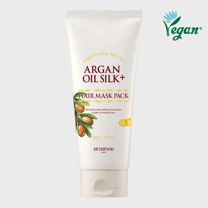 [Vegan Hair Care] Argan Oil Silk Plus Hair Mask Pack